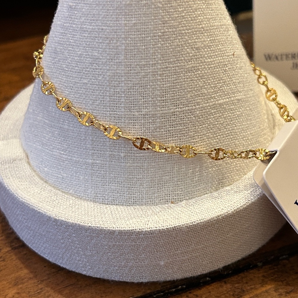 Oshena‎ designer beachwear mariner link Gold Women's Bracelet